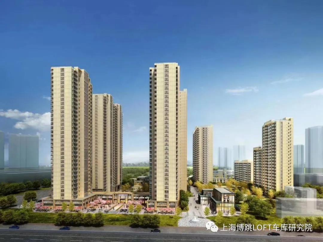 襄阳采用了LOFT车库武汉当代集团春风十里项目现已结构封顶！